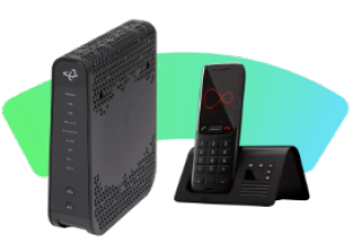 router, O2 sim and phone line