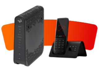 router, o2 sim and phone line