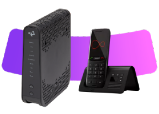 router, o2 sim and phone line